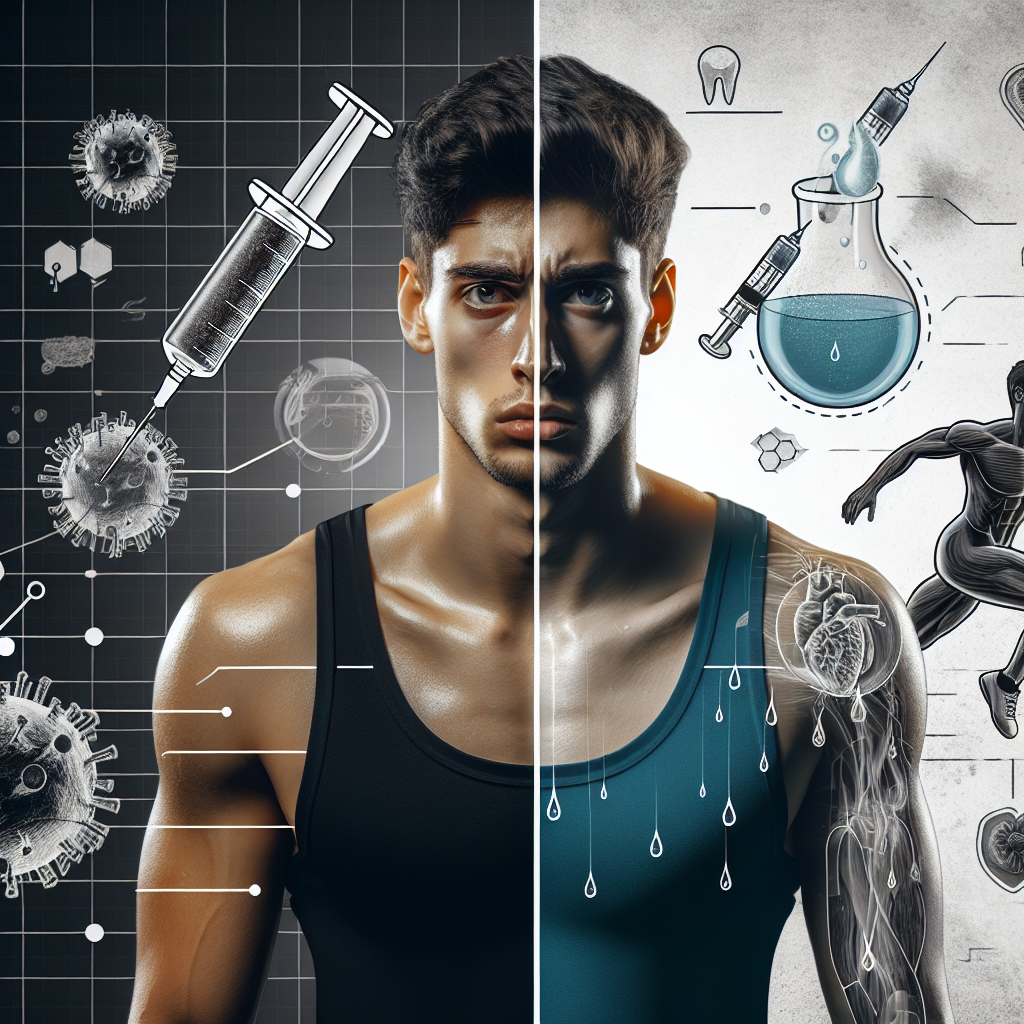 Gli effetti dell'acqua battericida per iniezioni nello sport