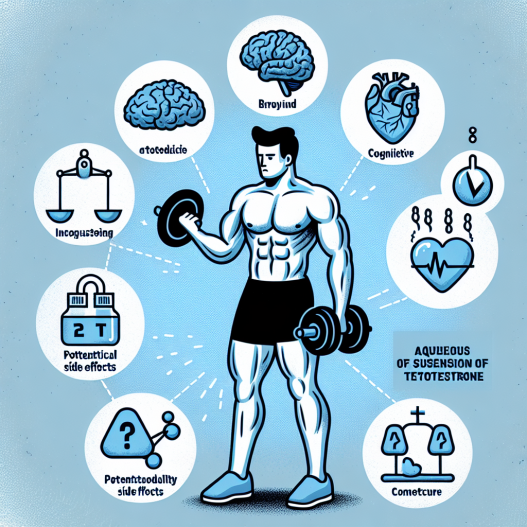 Analisi degli effetti collaterali della sospensione acquosa di testosterone negli atleti