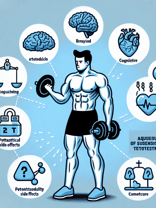 Analisi degli effetti collaterali della sospensione acquosa di testosterone negli atleti