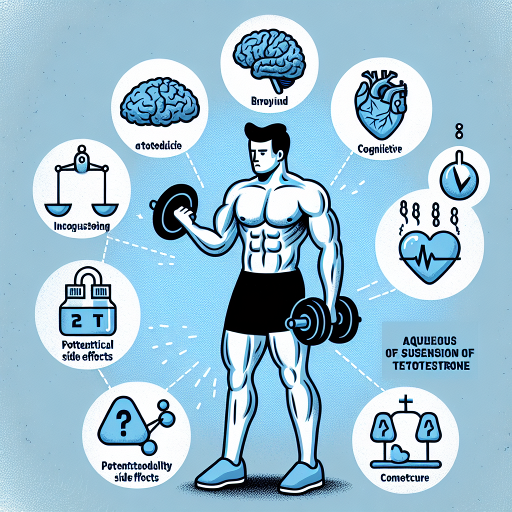 Analisi degli effetti collaterali della sospensione acquosa di testosterone negli atleti