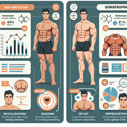 I benefici della somatropina nel miglioramento della composizione corporea.