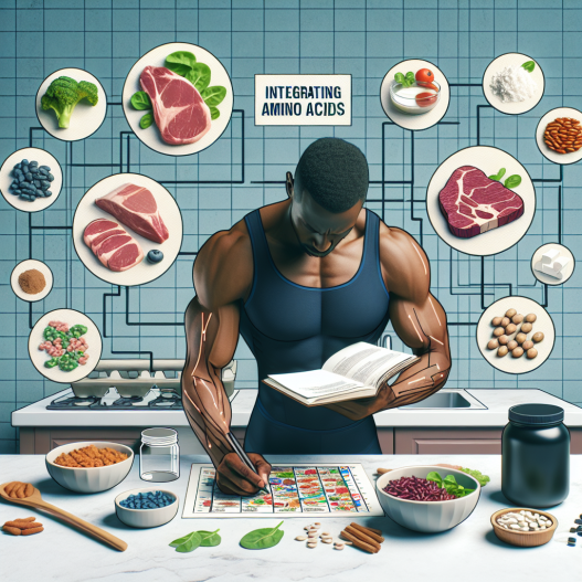 Come integrare gli aminoacidi nella dieta sportiva